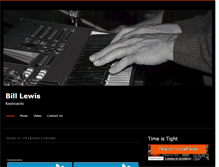 Tablet Screenshot of billewis.com